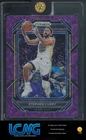 2022 Panini Prizm Basketball Choice Purple Stephen Curry #101 PSA 9