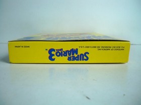 K25i14311 SUPER MARIO BROS 3 W/ BOX & INSTRUCTIONS 1990 NES NINTENDO ORIGINAL 2B