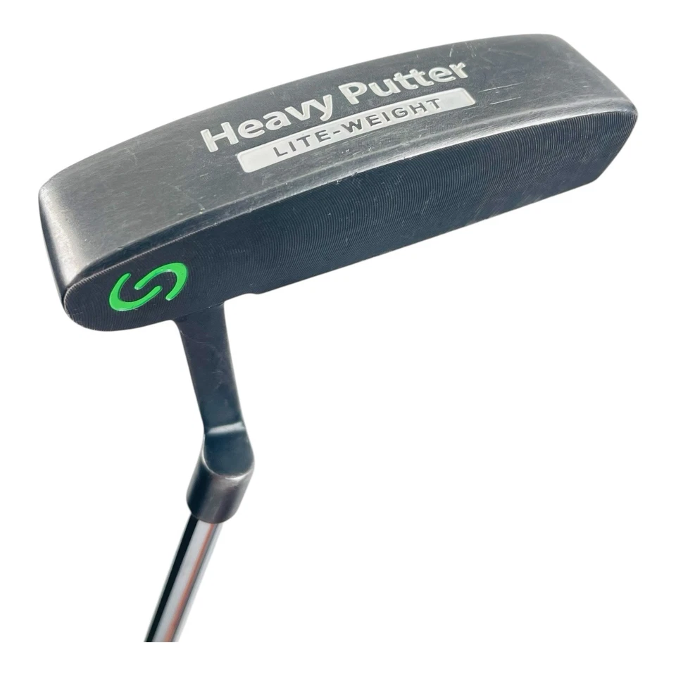 Putter de golf Boccieri pesado Q2-L brida peso ligero acero 34" diestro agarre original Foto 3 de 4