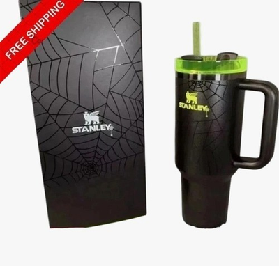 #ad #ad Stanley HALLOWEEN WEB GLOW H2.0 40oz Tumbler Limited Edition IN HAND $60.00