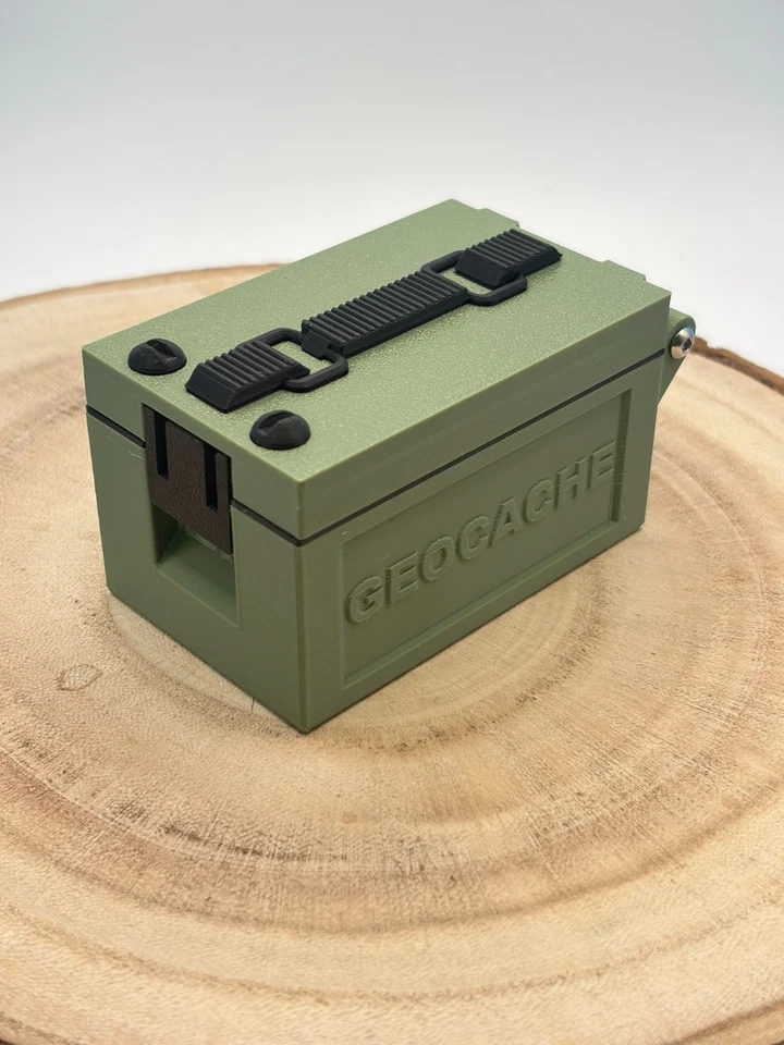 mini lata de munición geocaché - Imagen 3 de 4