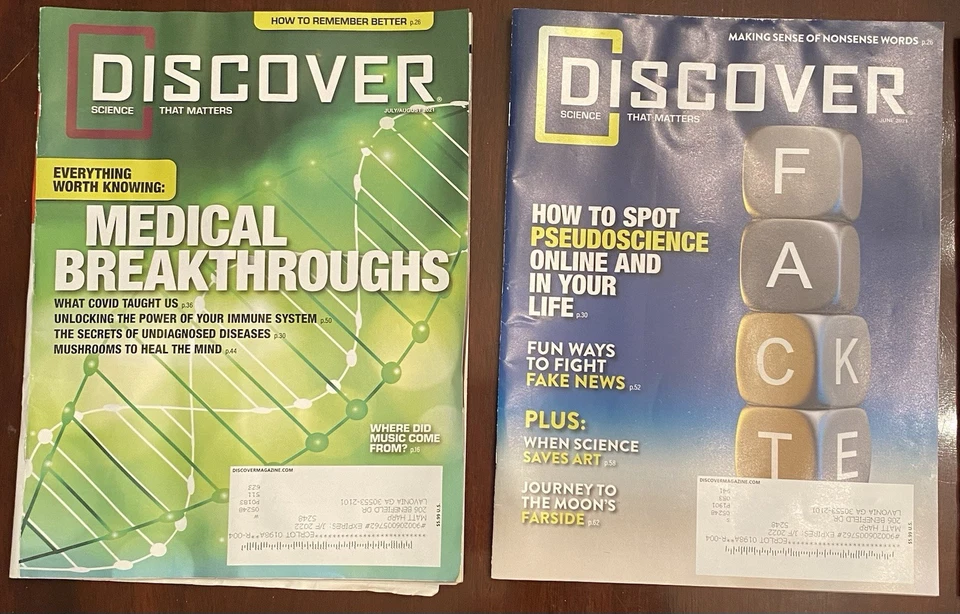 Lot 17 Magazines DISCOVER 2005 - 2022 - Image 4 of 4