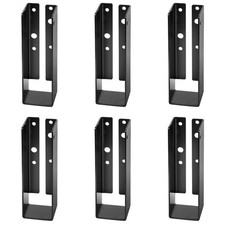 GBGS 6 Pack 2x6 Joist Hanger,14 Gauge