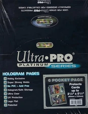 Ultra Pro Platinum Series 6 Pocket Page 100ct sealed box