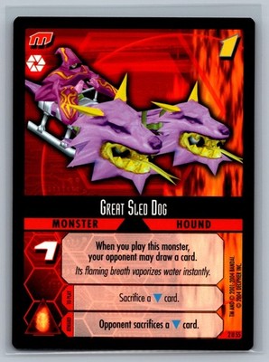 .hack ENEMY TCG Great Sled Dog #2U55 CCG DOT Distortion