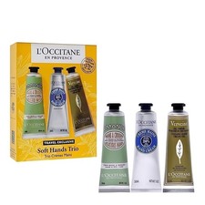 L'Occitane Soft Hands Trio by L'Occitane, 3 Piece Travel Set for Unisex