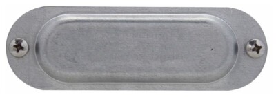 Crouse-Hinds 680, Rigid Conduit Body Cover, 2 Sht Stl Form 8 Cov, 1 PC