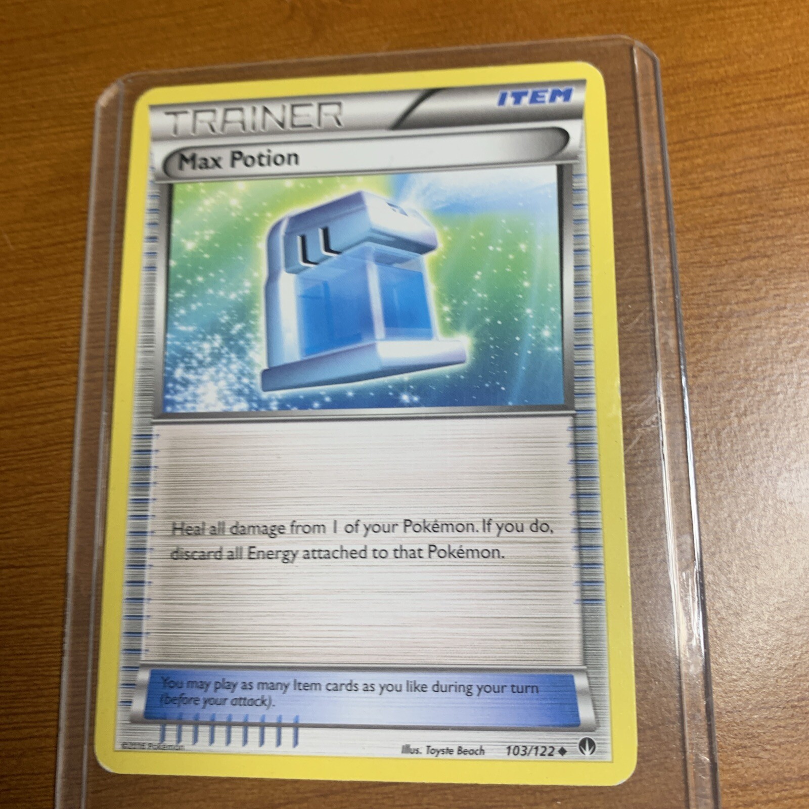 Pokémon TCG Max Potion Breakpoint 103/122 Regular Uncommon (LP)