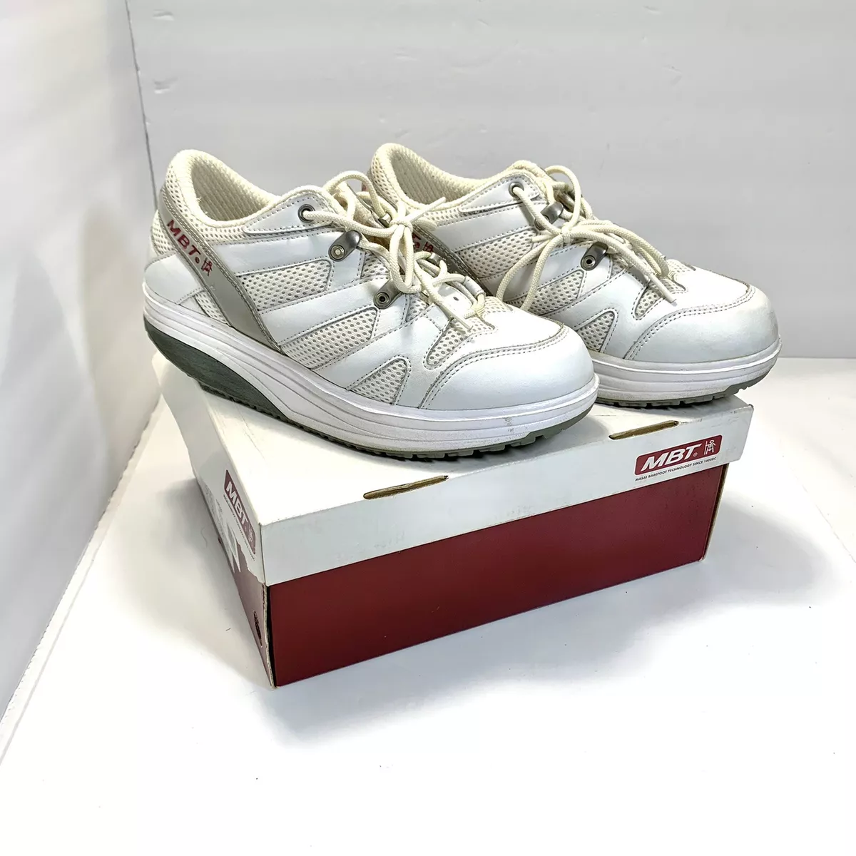 marionet stof Årvågenhed MBT SPORT 041 FITNESS WALKING SHOES MENS 7.5 WOMENS 9.5. EU 40.5 EUC With  Box | eBay