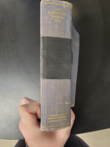 The Bluejackets Manual 1943 11th Edition Book United States Navy WWII Military - Picture 2 of 13