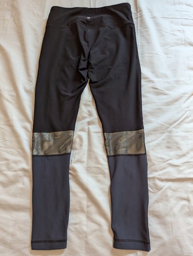 Leggings elásticos para mujer 90 Degree by Reflex color negro talla S - Imagen 7 de 7