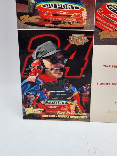 Fleer 1996 Ultra NASCAR Preview Set Composition - 5 cards - Picture 4 of 9