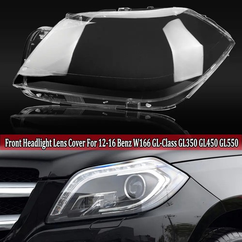 Cubierta de lente de faro delantero izquierdo para W166 GL350 GL450 GL550 2012-2016 - Imagen 3 de 10