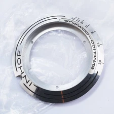 Linhof Compur 1 Faceplate Shutter F/3.8-32 Aperture Schneider 135mm Press NOS!