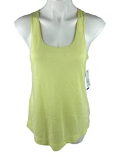 Gaiam Women Small Peace Tank Luminary Green NWT Yoga Studio To Stree