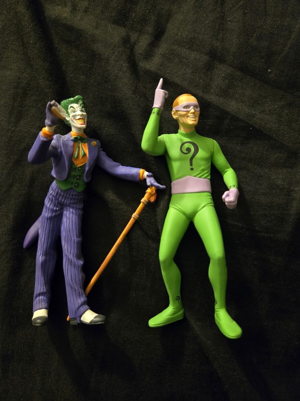 Hallmark Ornament 2008  JOKER & 2018 RIDDLER LIMITED EDITION DC Comics Christmas