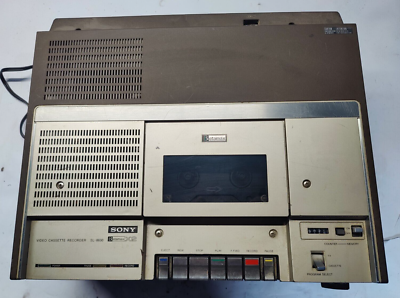 Vintage Sony Betamax X2 SL-8600 Cassette playert/ Recorder