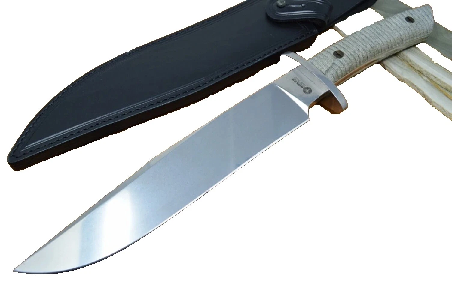 Böker Stainless Steel Blade Bowie Collectible Fixed Blade Knives