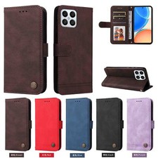 Funda tipo billetera de cuero con soporte para tarjetas para Huawei Honor X9 Nova 9 Y90 Y70 Plus Nokia G50
