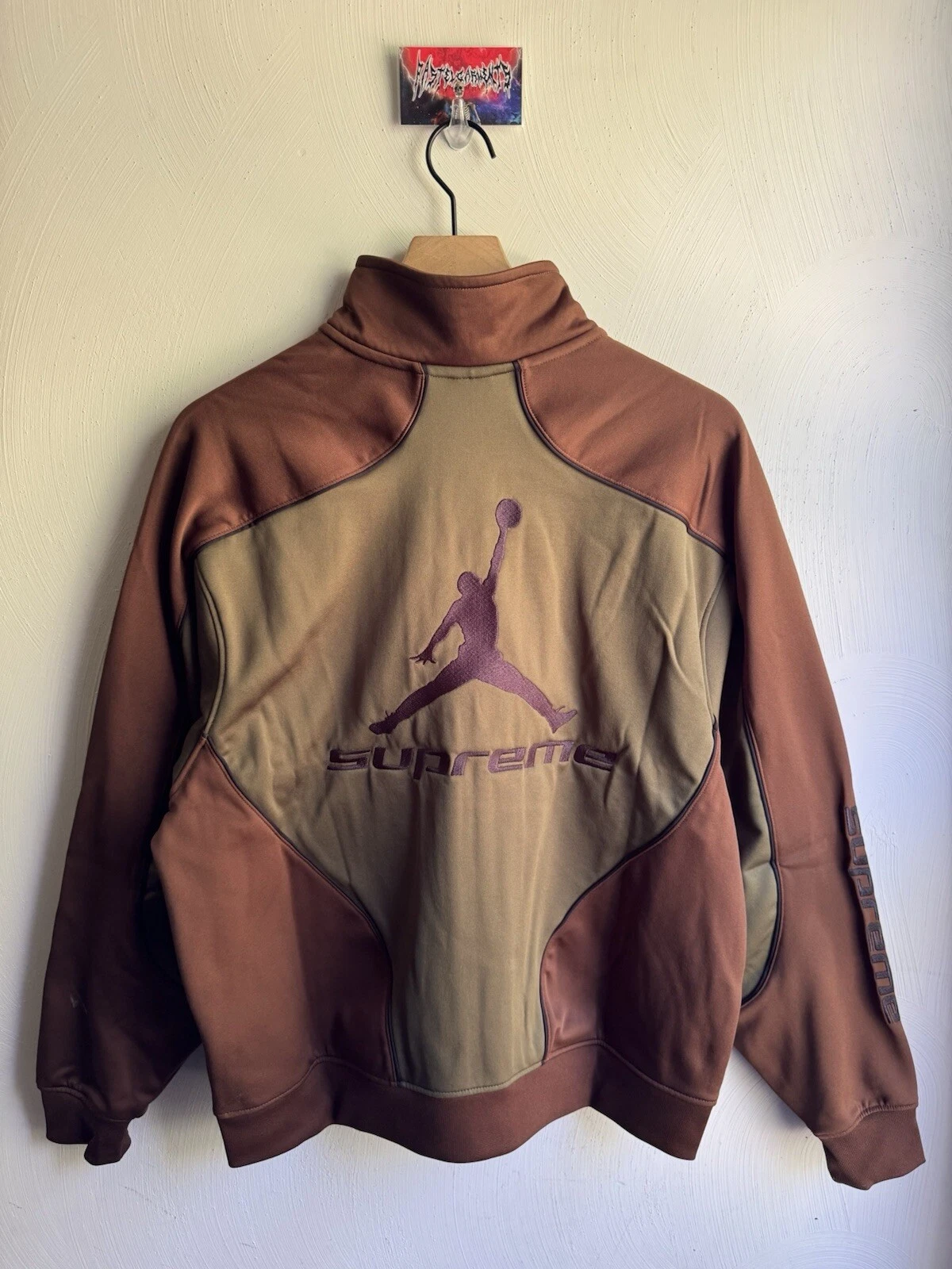 Veste de survêtement Supreme Jordan Tricot Olive FW24 taille M Medium NEUVE SOUS BLISTER
