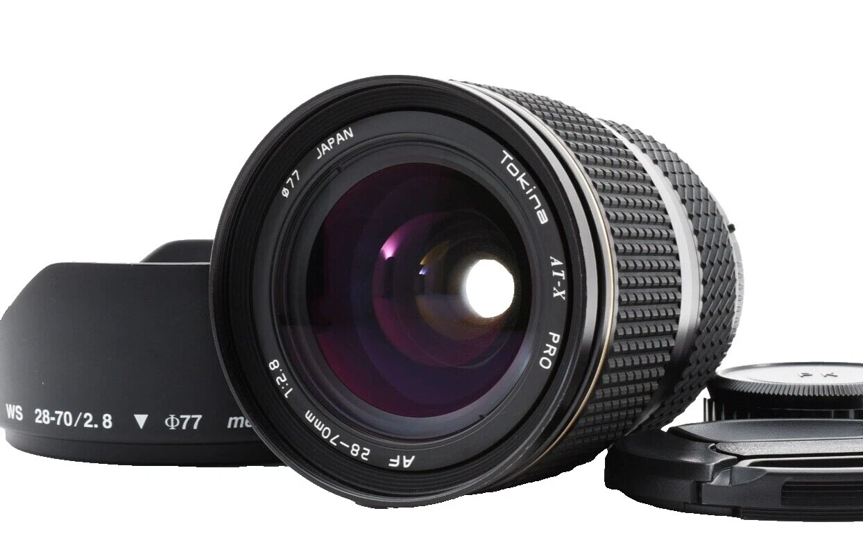 Tokina f/2.8 Wide Angle Camera Lenses