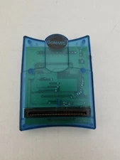 Sony PlayStation 1 PS1 GAMARS Game Shark Cartridge For Imports Blue Clear
