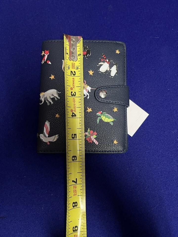 Cartera pasaporte Vera Bradley RFID vacaciones 2022 motivos globo de nieve nueva con etiquetas Foto 4 de 4