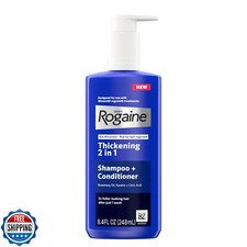 Rogaine Men's Thickening 2 in 1 Shampoo  Conditioner, Hair Thickening Shampo
