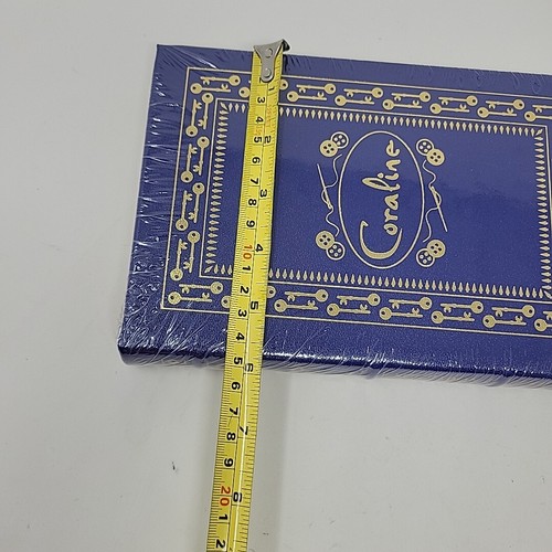 Coraline NEIL GAIMAN SIGNED New Sealed Easton Press Leather Bound Gift Hardback - Picture 11 of 11