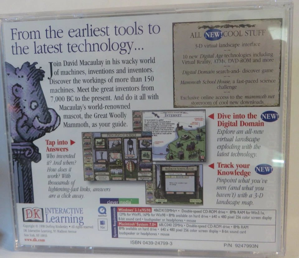 David Macaulay PC The New Way Things Work Pinball Science Games - Image 2 of 3