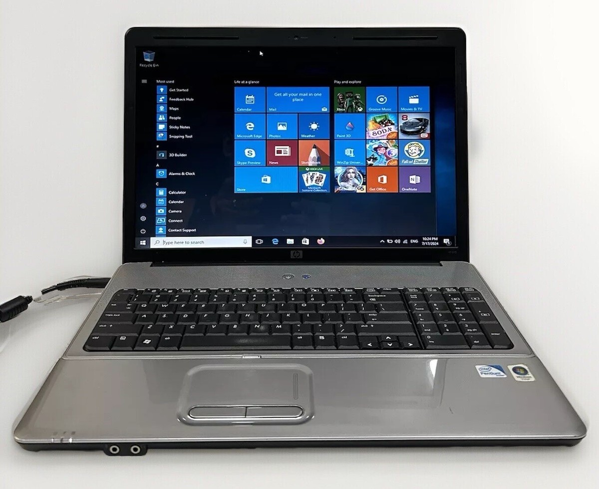 Hp Pavilion G70-T4300@2.10GHz, 17” Screen,4GB,250GB HD Windows 10