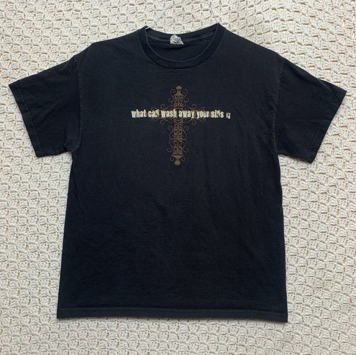 Delta Jesus Tシャツ Delta Pro Weight Nothing But The Blood Of Jesus Religious T-Shirt