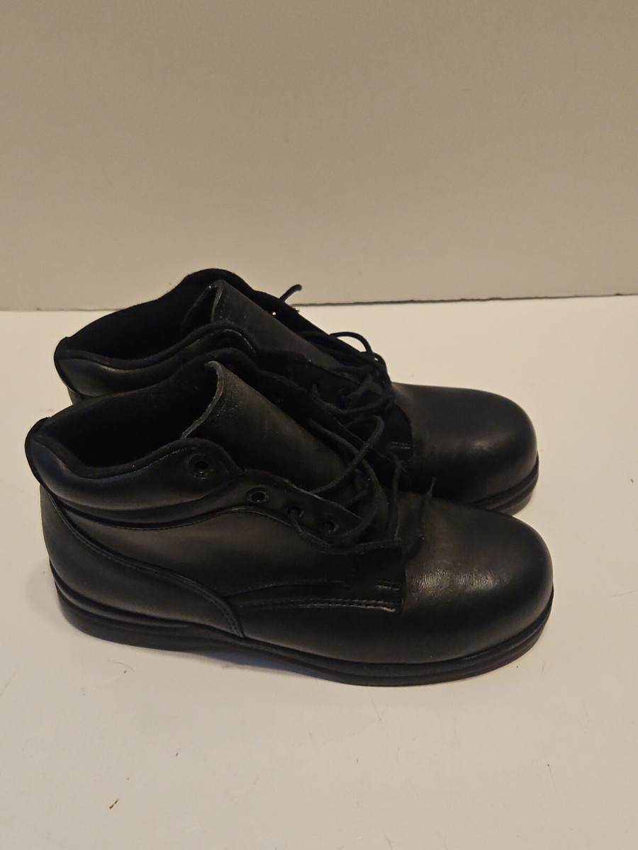 :…: RED WING Work Steel Toe Safety Boot Shoe Vtg USA 2372 Women's Size