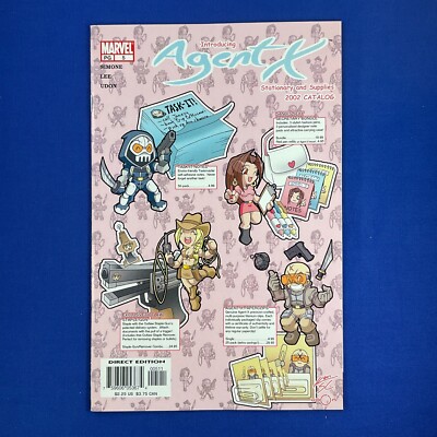 AGENT X #5 vs Taskmaster Marvel Comics 2003 Gail Simone
