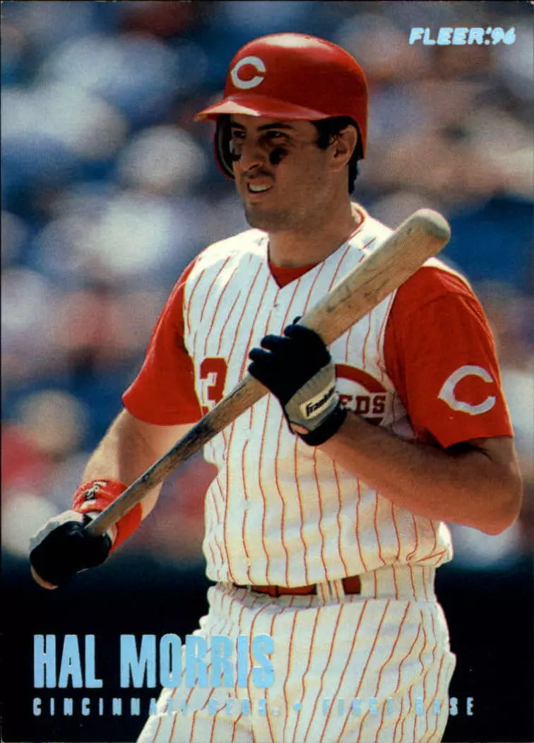 Hal Morris trading card