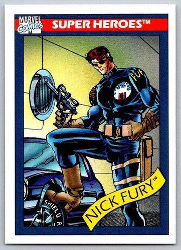 1990 Impel Marvel Universe I #5 Nick Fury