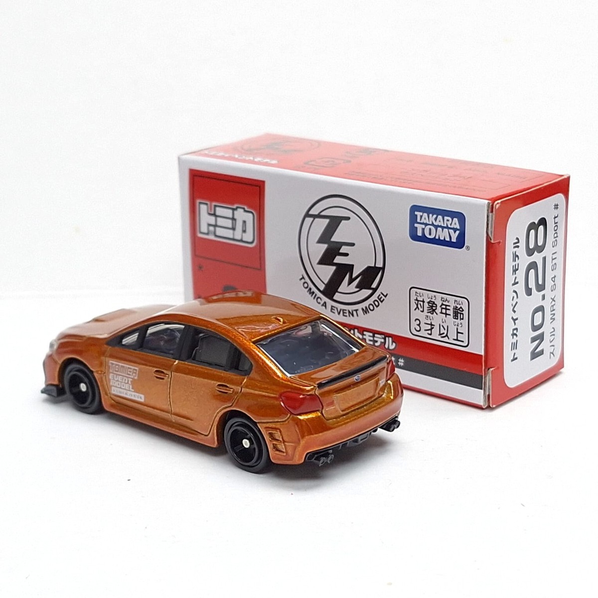 TOMICA 2023 EVENT MODEL 28 SUBARU WRX S4 STI Sport # 1/62 TOMY NEW