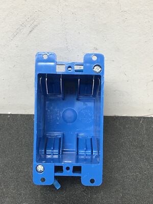 Carlon B114RB 1-Gang 14 cu. in. PVC Old Work Electrical Switch and Outlet Box
