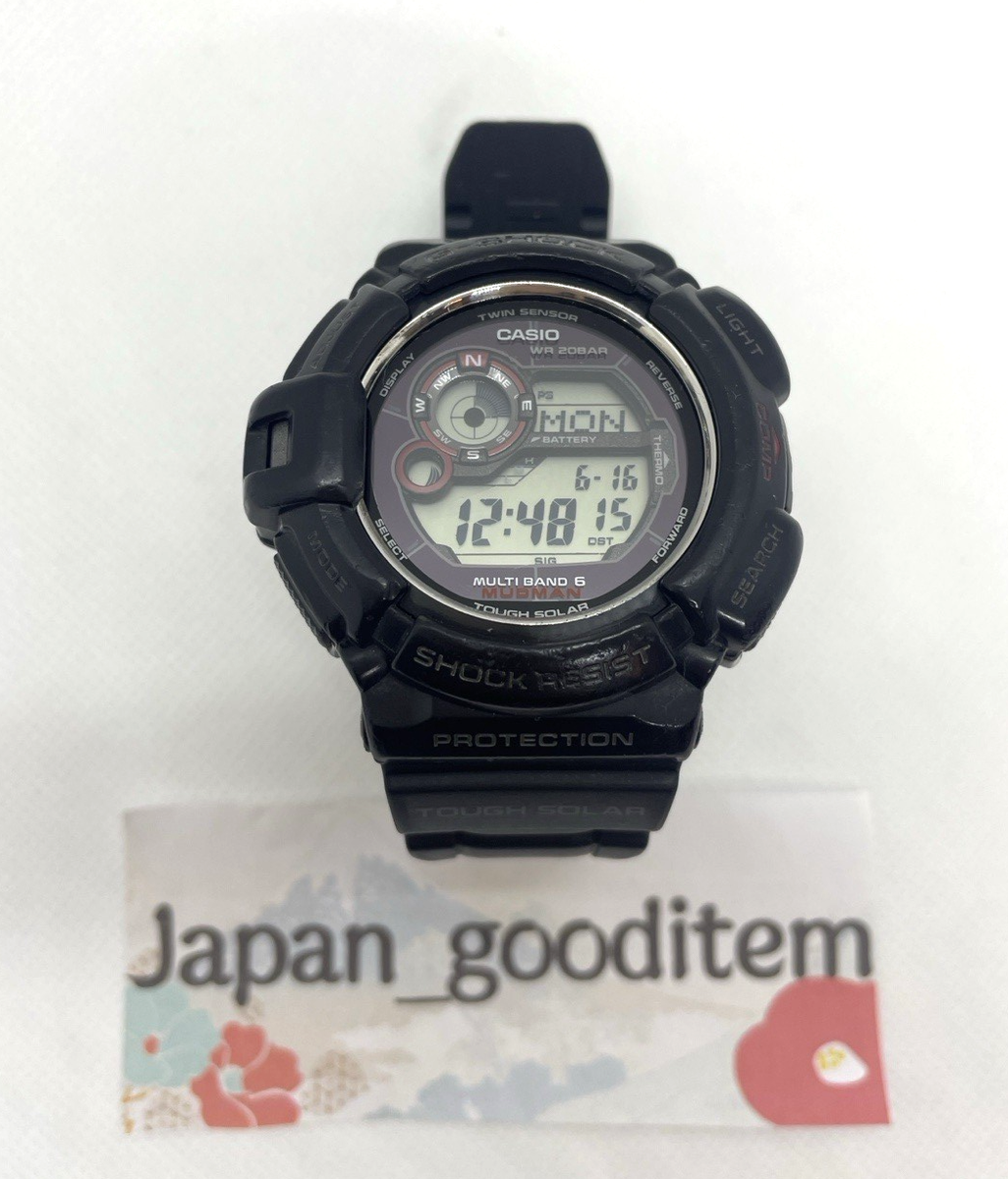 Casio G-SHOCK GW-9300-1JF Solar Radio Men's Watch Black for