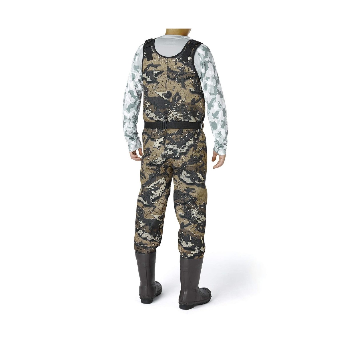 BASSDASH Bare Camo Neoprene Chest Fishing Hunting Waders - Main Image