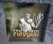 Christian Nodal Signed Vinyl Album Forajido
