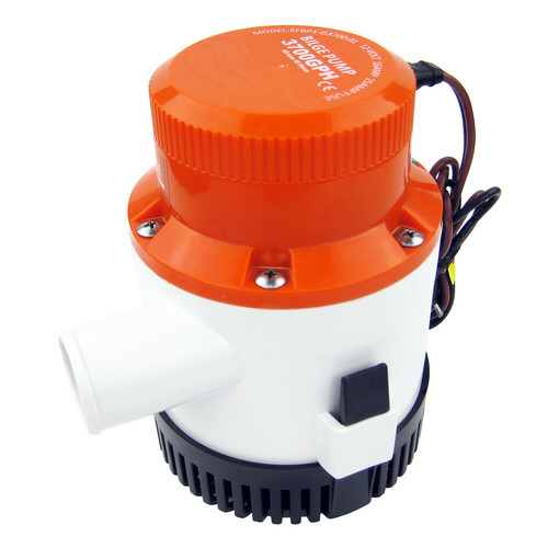 Seaflo 3700 GPH 12v Marine Plumbing Electric Bilge Pump Submersible Water Pump - Picture 1 of 5