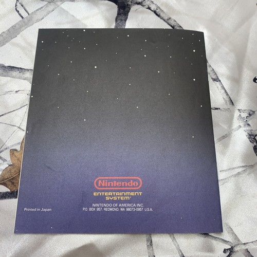 ORIGINAL NINTENDO NES ZAPPER INSTRUCTION BOOK BOOKLET MANUAL 1988 - Picture 8 of 9