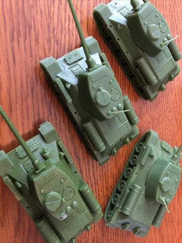 Vintage Atlantic 0614 Plastic 04 Vehicle 1:72 HO/OO Russian Tank Division T34/85 - Picture 9 of 9