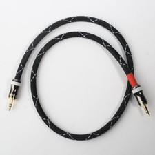 3.5mm 1/8"Jack HIFI TRS male AUX Stereo L-4E6S Audio Cable 1ft-17ft  for mp3