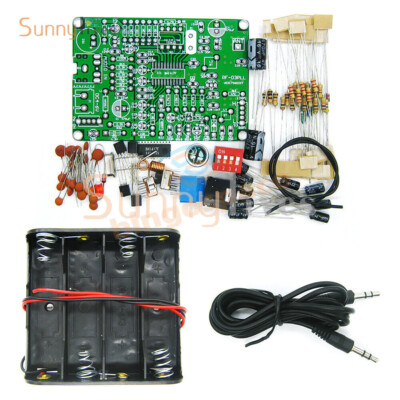87-108MHz 14 frequency Wireless FM Stereo Transmitter Module  DIY Kits DC 4-6V