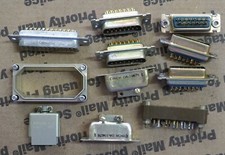 11 piece connector lot #9   electronics aviat...
