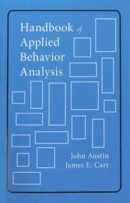 Handbook of Applied Behavior Analysis by James E. Carr (2000, Perfect)