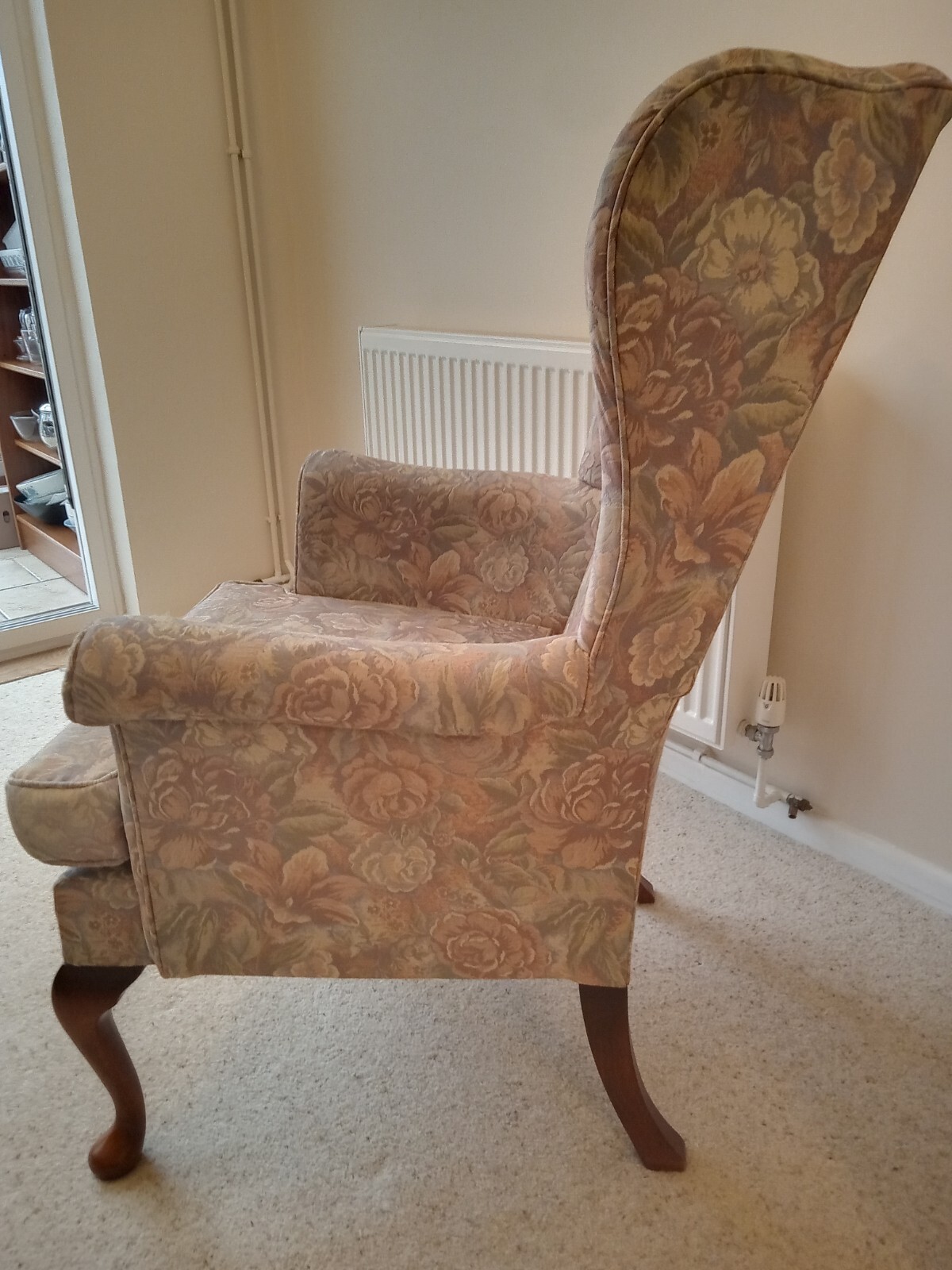 Parker Knoll Winged Queen Anne chair eBay