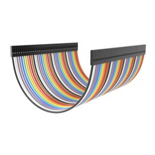 40PCS Dupont Wire Jumper Cables 10cm Female To Female 1P-1P For Arduino